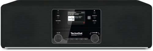 Radioodbiornik TechniSat DigitRadio 380 CD IR Radio FM DAB+ Internetowe Bluetooth Czarny