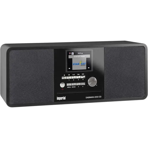 Radioodbiornik Imperial DABMAN i200 CD Radio FM DAB+ Internetowe Wi-Fi Czarny