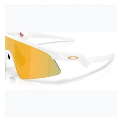 Okulary przeciwsłoneczne dziecięce Oakley resistor sweep matte white/prizm 24k