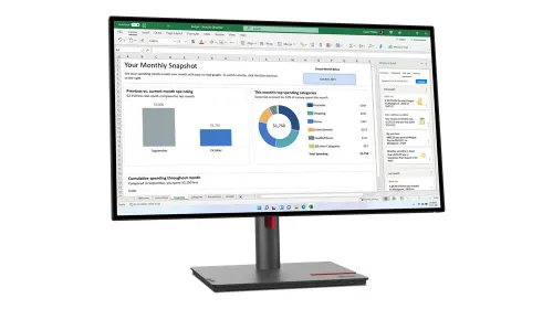 Monitor Lenovo ThinkVision P27h-30 (63A1GAT1EU) 27" 2K IPS 60Hz 4ms