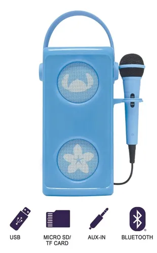 Głośnik mobilny LEXIBOOK Disney Stitch BTP185DZ Niebieski