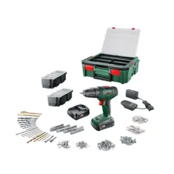 Дрель-шуруповерт аккумуляторная с аксессуарами Bosch UniversalDrill 18V