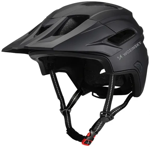 Kask rowerowy WOZINSKY HT-009C Czarny Full Face MTB  (rozmiar L)