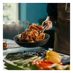 SKOTTSBERG Carbon Steel 2 szt. - zestaw patelni nieprzywierających ze stali węglowej