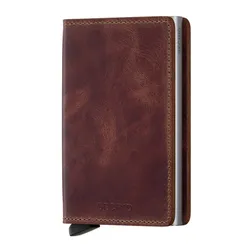 Slimwallet Secrid RFID Vintage-brown koruması