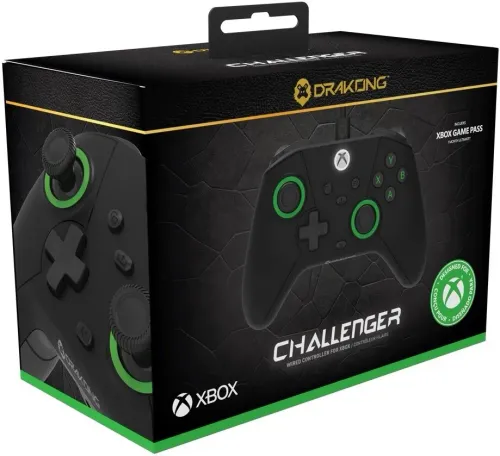 Pad Hyperkin Drakong The Challenger Wired Controller do Xbox, PC Przewodowy Czarny
