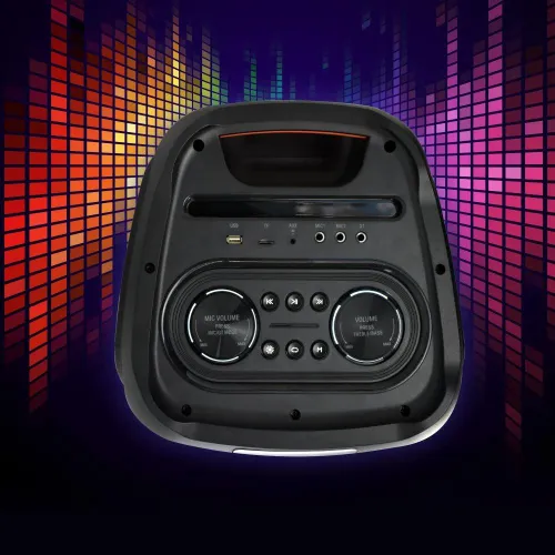 Power Audio Manta ATHOS SPK1001B300 90W Bluetooth FM Radio Black