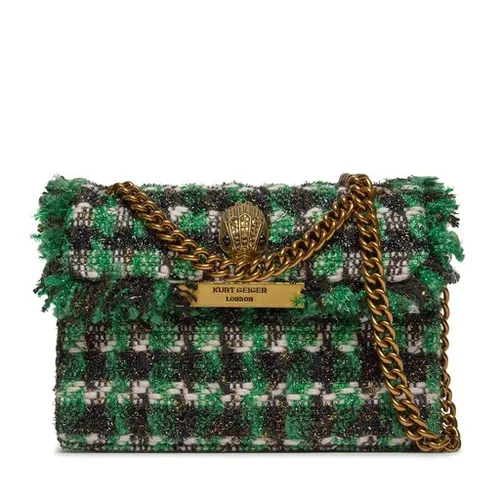 Kurt Geiger 690-Geantă Mini Kensington Din Tweed 2949707609 Blk / Verde