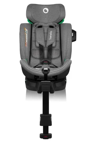 Fotelik samochodowy LIONELO Harmony i-Size 40-150 cm (0-36 kg) Szary