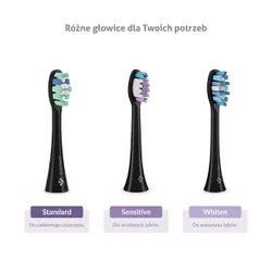 Szczoteczka soniczna TRUELIFE SonicBrush Clean70 UV Czarny