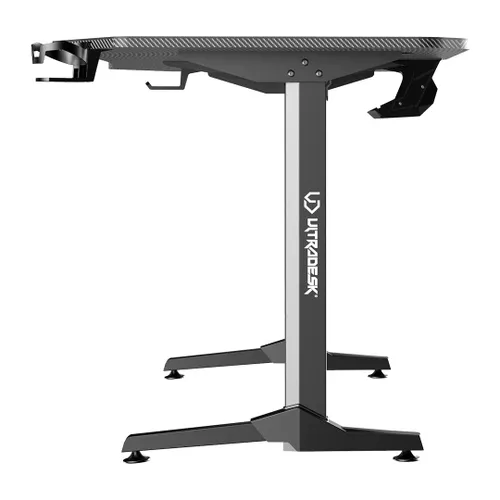 Biurko Ultradesk FRAG XXL 160cm Czarno-różowy