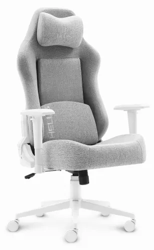 Fotel gamingowy HELL'S CHAIR HC 1009 Biało-szary