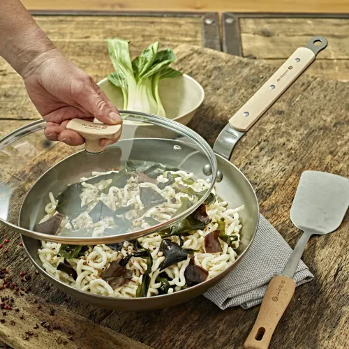 DE BUYER Choc B Bois 28 cm - pokrywka szklana