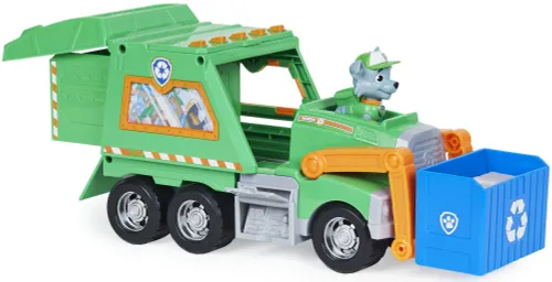 Pojazd SPIN MASTER Psi Patrol Śmieciarka do recyklingu + figurka 6060259