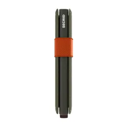 Portfel kieszonkowy RFID Secrid Bandwallet Liba - green / orange