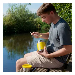 Termos na żywność Esbit Sculptor Stainless Steel Food Jug 750 ml sunshine yellow