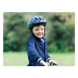 Kask rowerowy HUFFY Spidey i Super Kumple Niebiesko-czerwony dla Dzieci (rozmiar S/M)