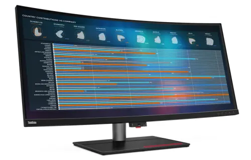 Monitor Lenovo ThinkVision P40w-20 (62DDGAT6EU) 40" 5K IPS 75Hz 4ms Zakrzywiony