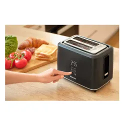 Toster Sencor STS 0600BK Ruszt do bułek Rozmrażanie 1080W