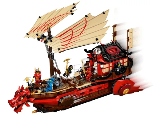 Конструктор Lego 71705 Ninjago - Летающий корабль Мастера Ву