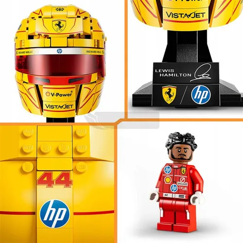 LEGO Editions 43022 Kask Lewis Hamilton Ferrari F1 zestaw klocków