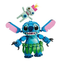 LEGO Disney 43296 Stitch i Strupka, zestaw klocków 9+