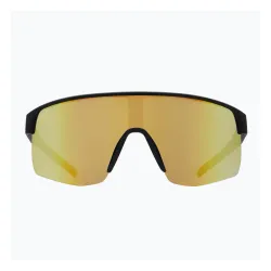 Okulary przeciwsłoneczne Red Bull SPECT Dakota black/brown with pink yellow mirror