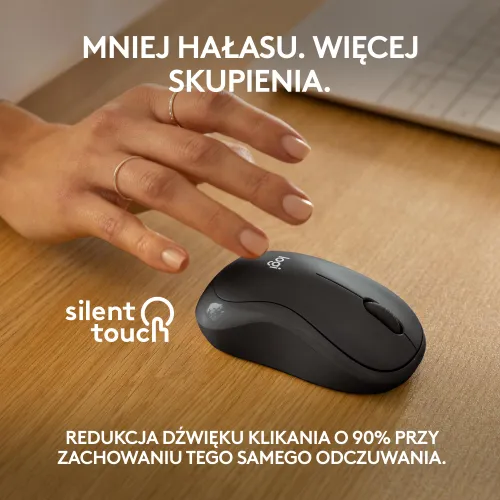 Myszka Logitech M240 Silent Grafitowy