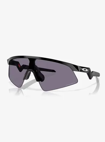 Okulary dla dzieci Oakley Resistor Sweep - polished black/prizm grey
