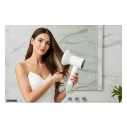 Suszarka BEAUTYME HD975 SMART z czujnikiem temperatury i panelem dotykowym Biała 1600W