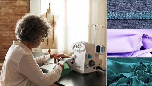 Maszyna do szycia Overlock CECOTEC Belle Couture Biały
