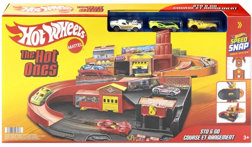Tor Hot Wheels Stunt Tracks Rajdowe Miasto JFH37