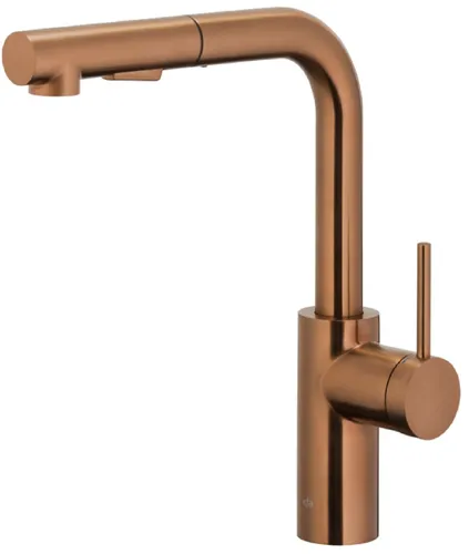 Bateria KFA ARMATURA Duero Basic 6623-110-34 Miedź szczotkowana