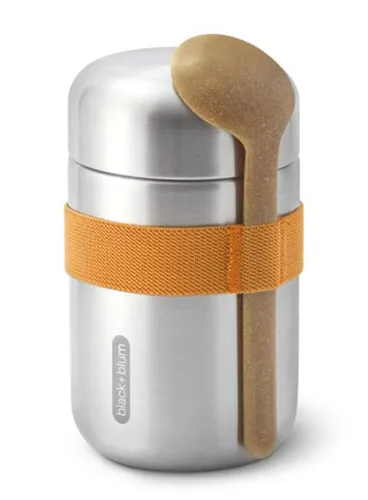 Termos obiadowy 400 ml FOOD FLASK Black + Blum - orange