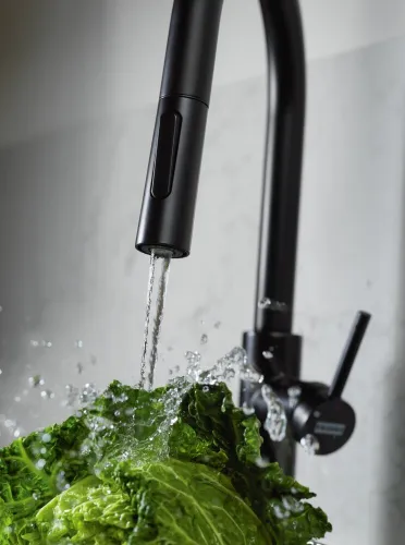 Bateria FRANKE Pescara Slide-In 115.0575.968 Czarny mat