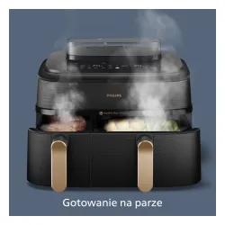 Air fryer Philips Ovi Dual Basket NA552/00 2750W 9l Aplikcja mobilna Gotowanie na parze