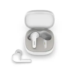 Słuchawki bezprzewodowe Belkin SoundForm Flow Dokanałowe Bluetooth 5.2 Biały