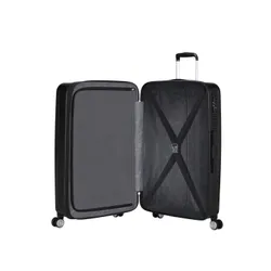 Большой чемодан American Tourister Astrobeam - storm black