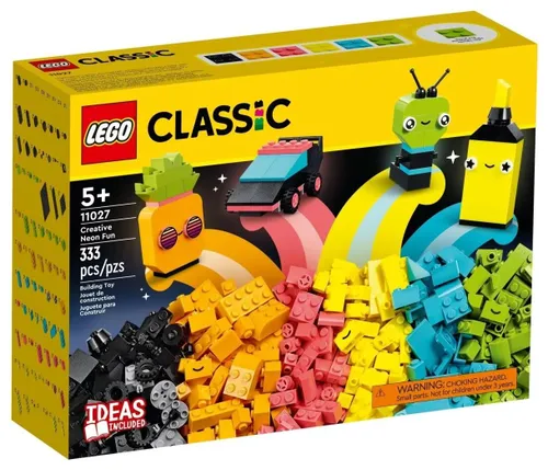 LEGO Classic 11027 креативные развлечения неоновыми цветами