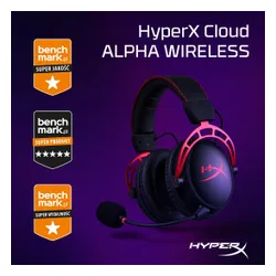 HyperX Cloud Alpha Kablosuz Kırmızı Kulaklıklar (4P5D4AA)