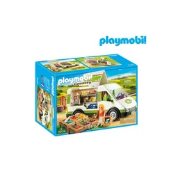 PLAYMOBIL 70134 Meyve ve sebze satışı için araba