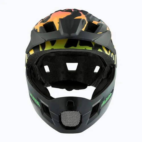 Kask rowerowy dziecięcy Alpina Rupi fading neon matt