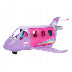 BARBIE LOTNICZA PRYZGODA SAMOLOT DLA LALEK + LALKA HCD49