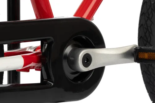 Rower dziecięcy KARBON Superlight 18 cali dla chłopca Czerwony