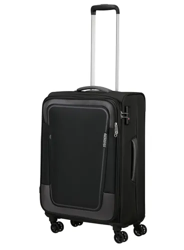 American Tourister Pulsonic Orta Bavul-asphalt black