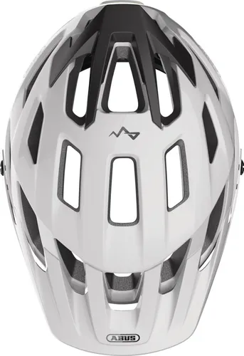 Kask rowerowy ABUS Moventor 2.0 Shiny Biały MTB (rozmiar S) MIPS