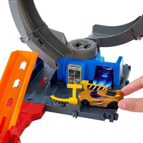 Tor Hot Wheels City Pętla nietoperza HTN78
