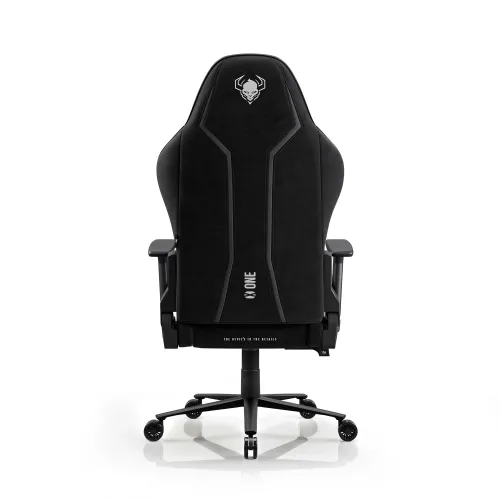 Fotel Diablo Chairs X-One 2.0 Normal Burned Black Gamingowy do 140kg Tkanina Czarny