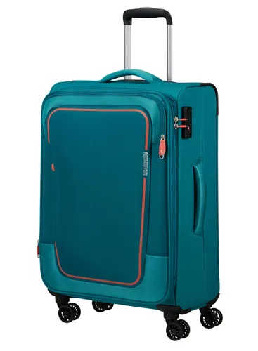 American Tourister Pulsonic-stone teal orta bavul