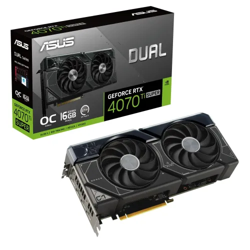 Karta graficzna ASUS Dual GeForce RTX 4070 Ti OC Edition 16GB GDDR6X 256bit DLSS 3